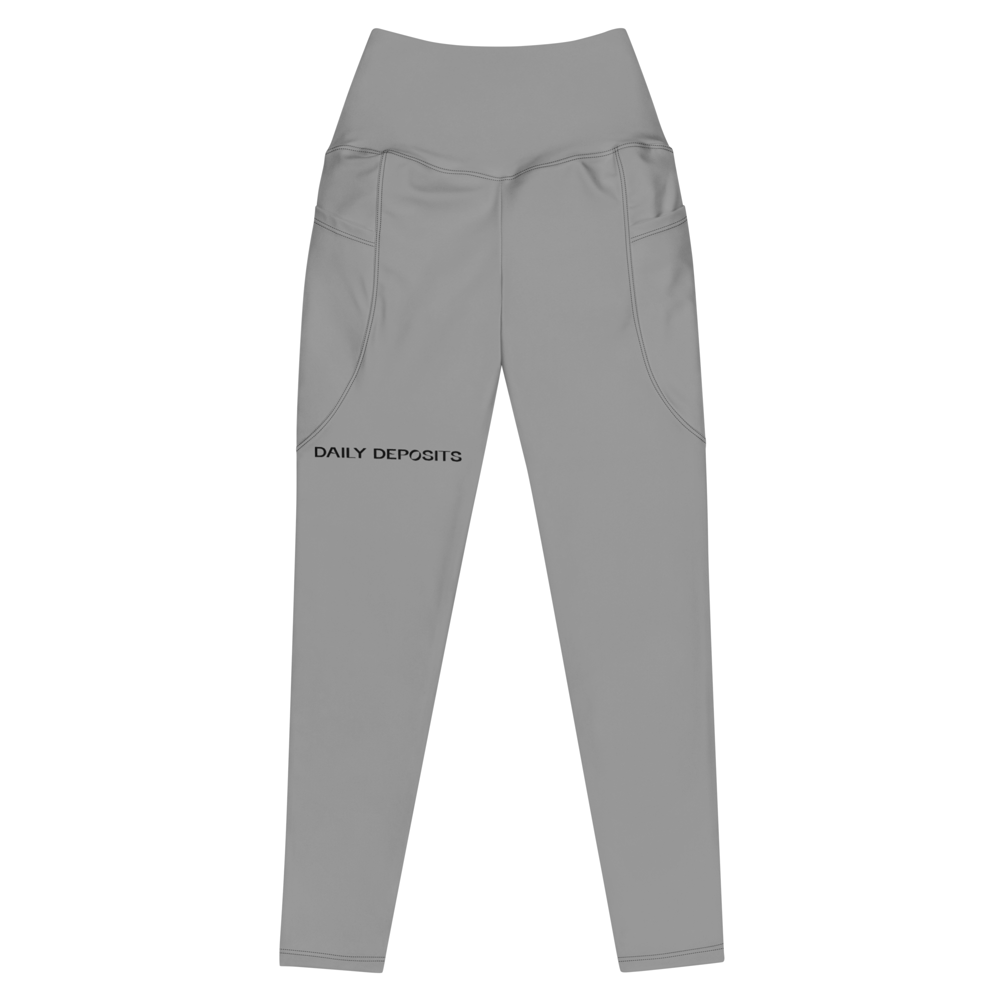 Daily Deposits Leggings - Gray