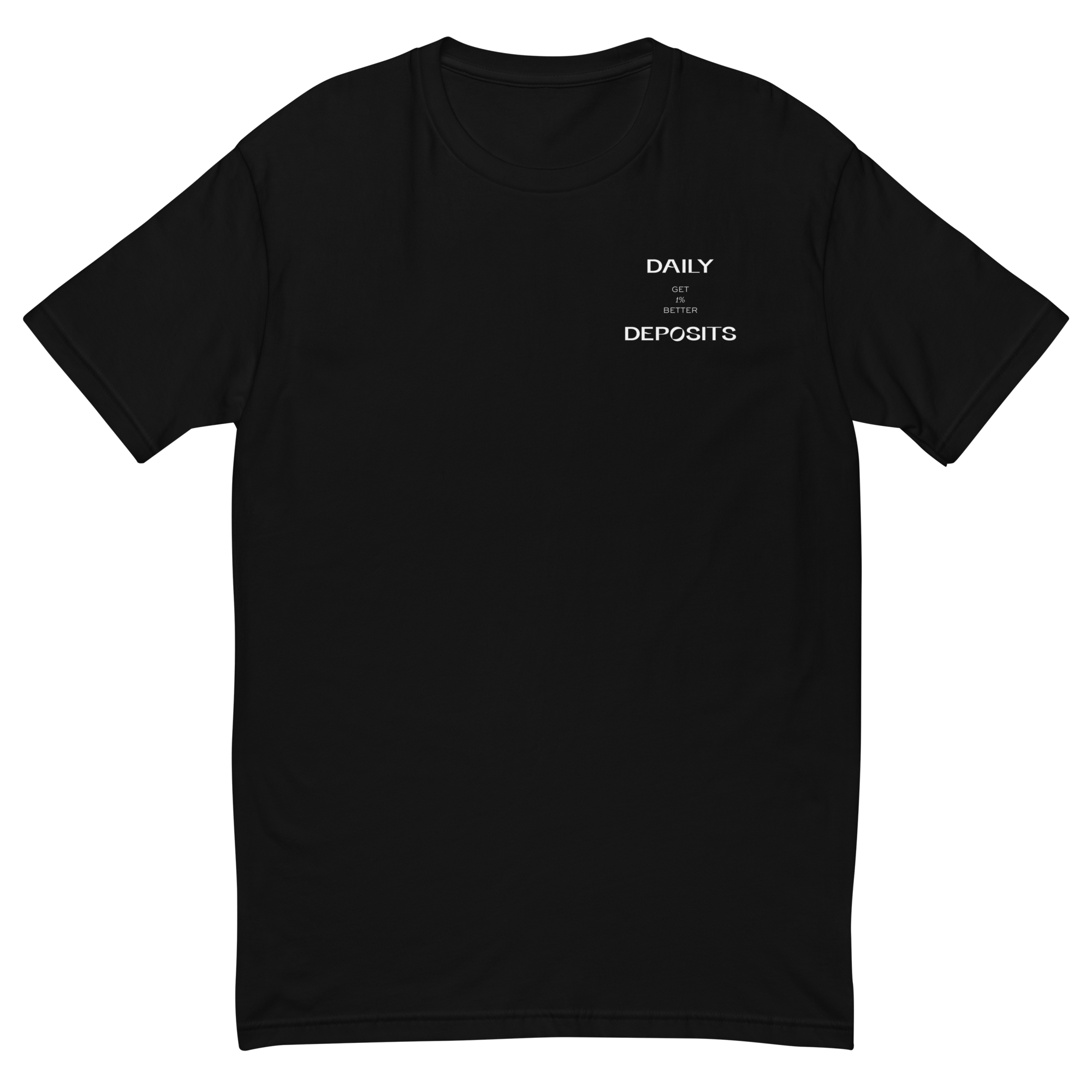 Daily Deposits T-Shirt - Black
