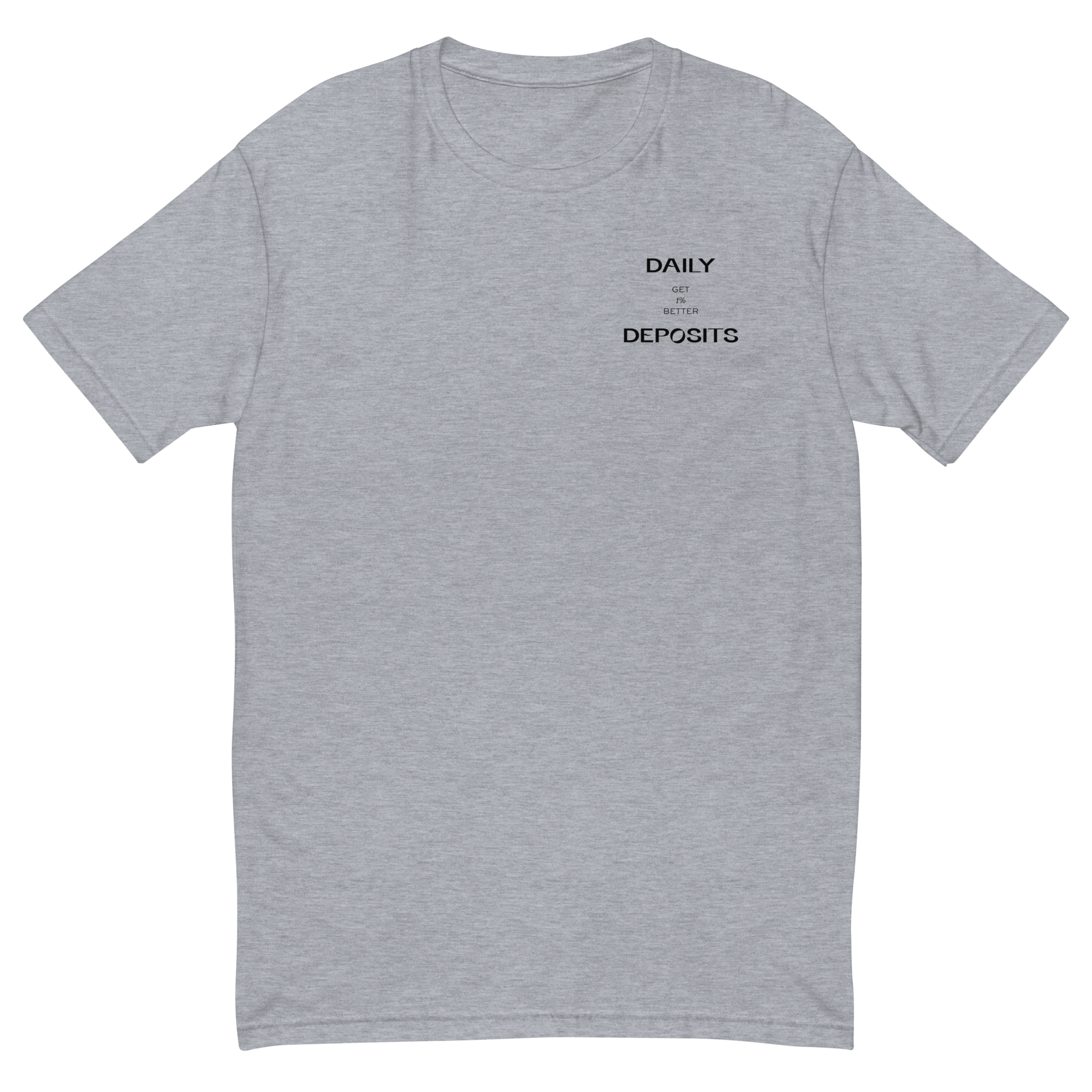 Daily Deposits T-Shirt - Gray