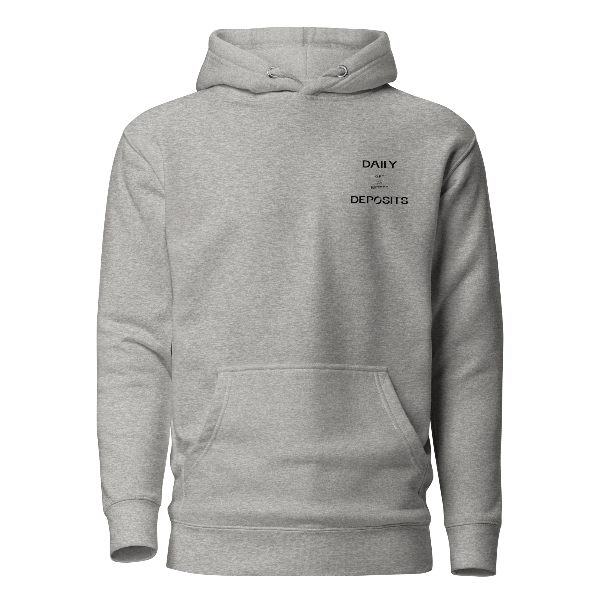 Daily Deposits Hoodie - Gray